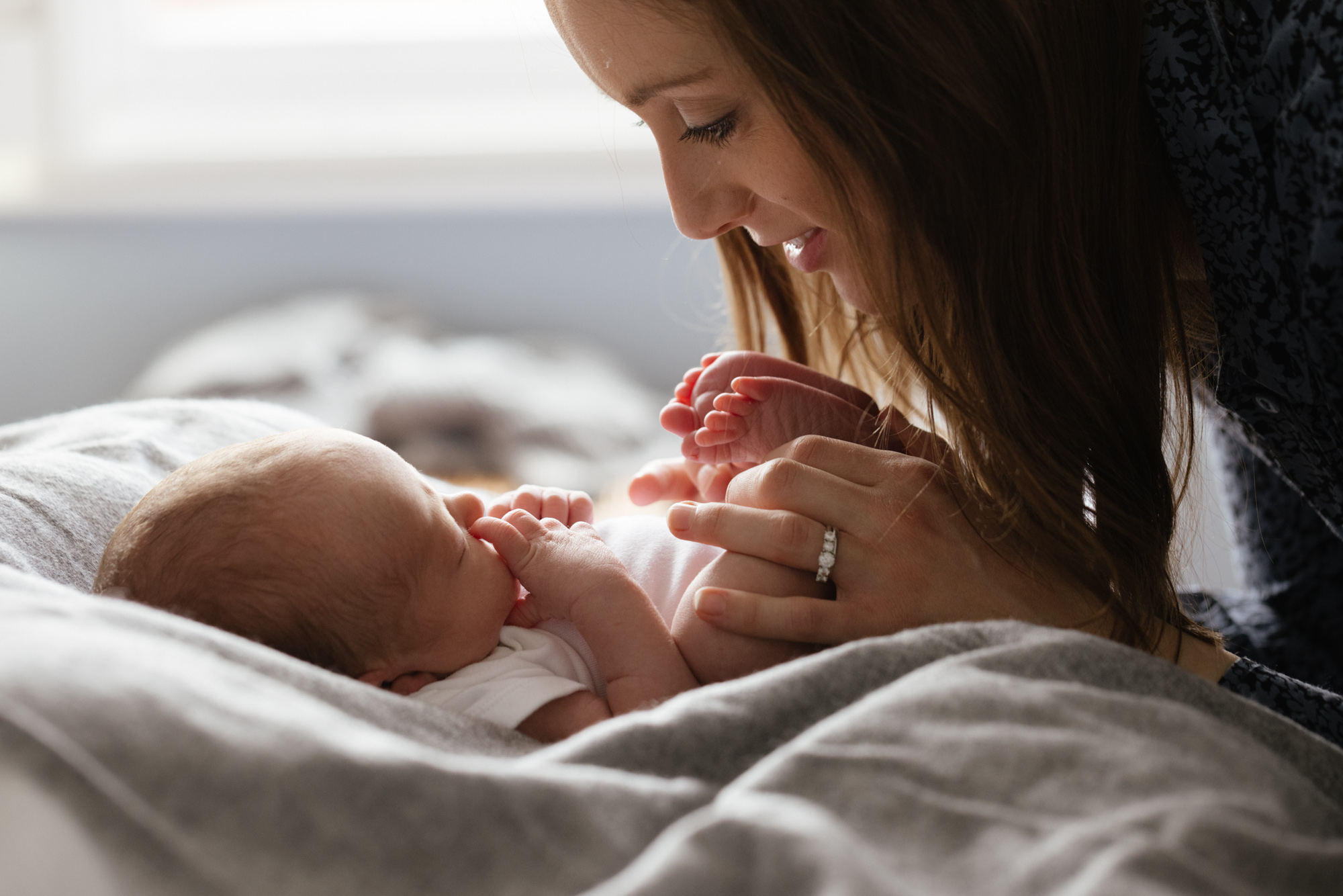 Natural light newborn baby photography, London London Children Photography 