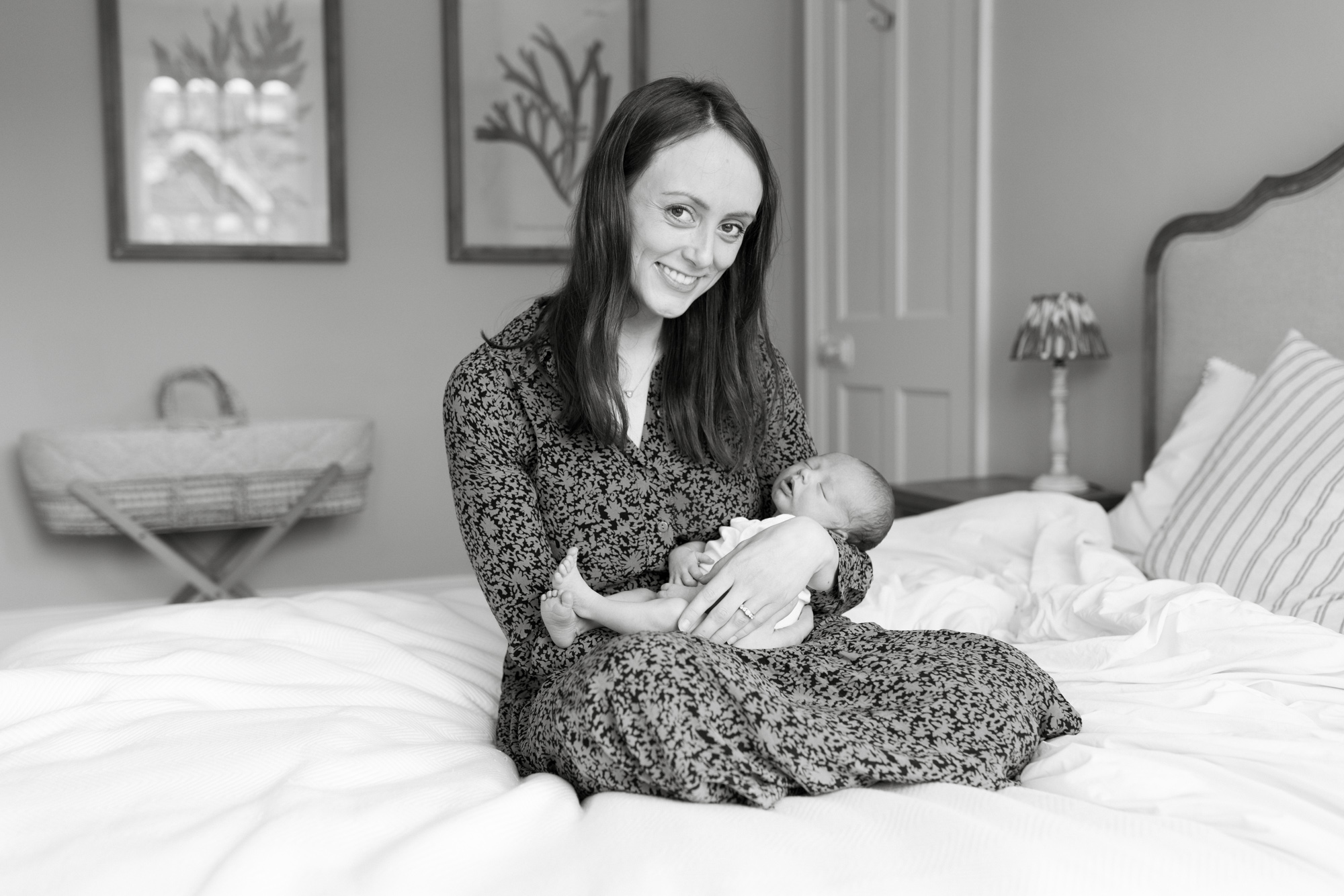 Natural light newborn baby photography, London London Children Photography 