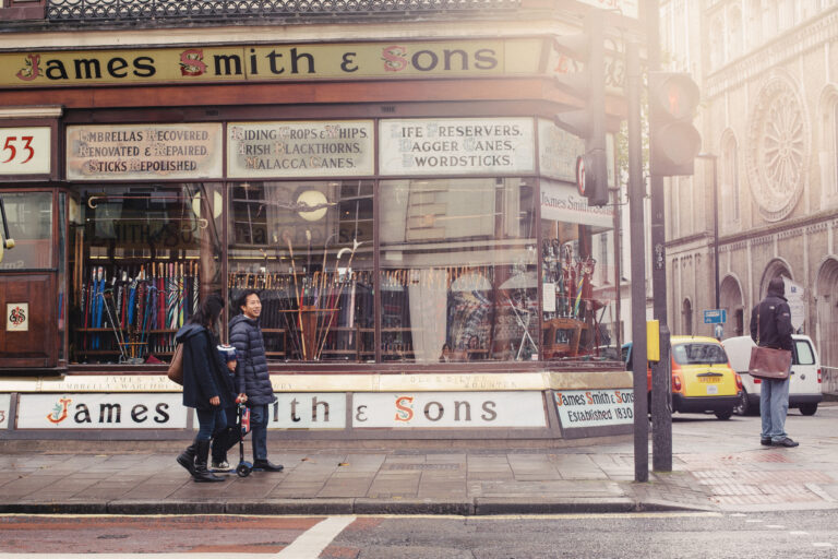 Family portrait photography in London, WC1