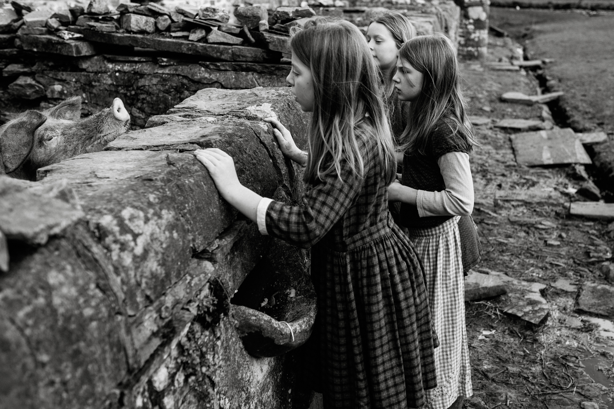 Spring arrives early in Wales. Honest, natural family portrait photography. London Children Photography 