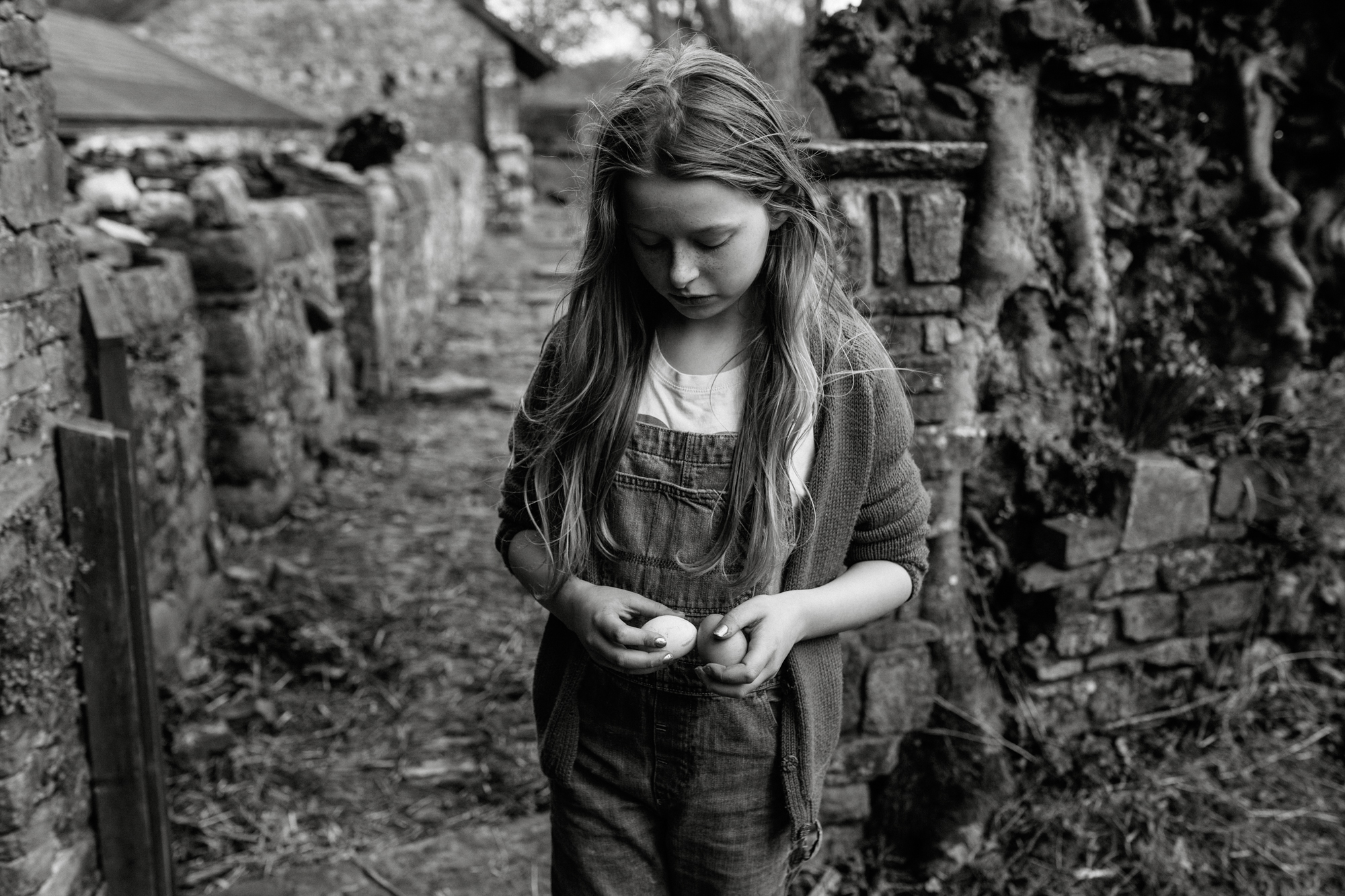 Spring arrives early in Wales. Honest, natural family portrait photography. London Children Photography 