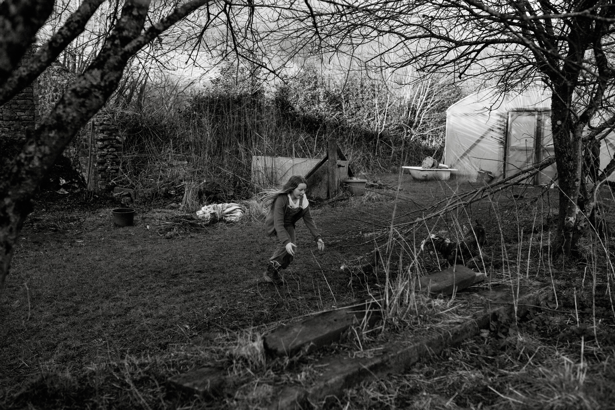 Spring arrives early in Wales. Honest, natural family portrait photography. London Children Photography 