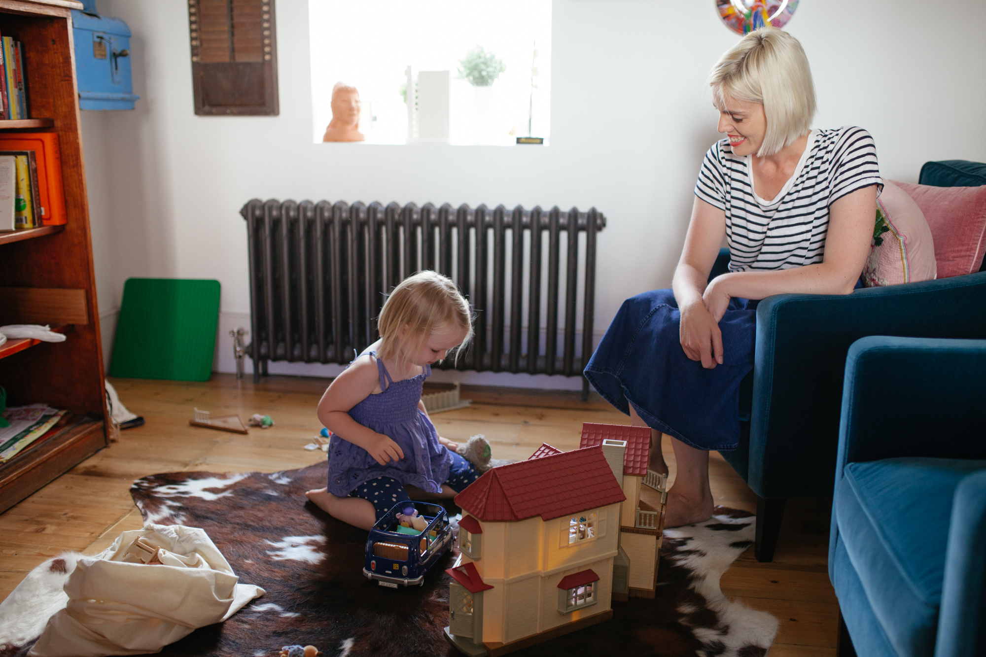 Family photographs at home in Stoke Newington, London London Children Photography 