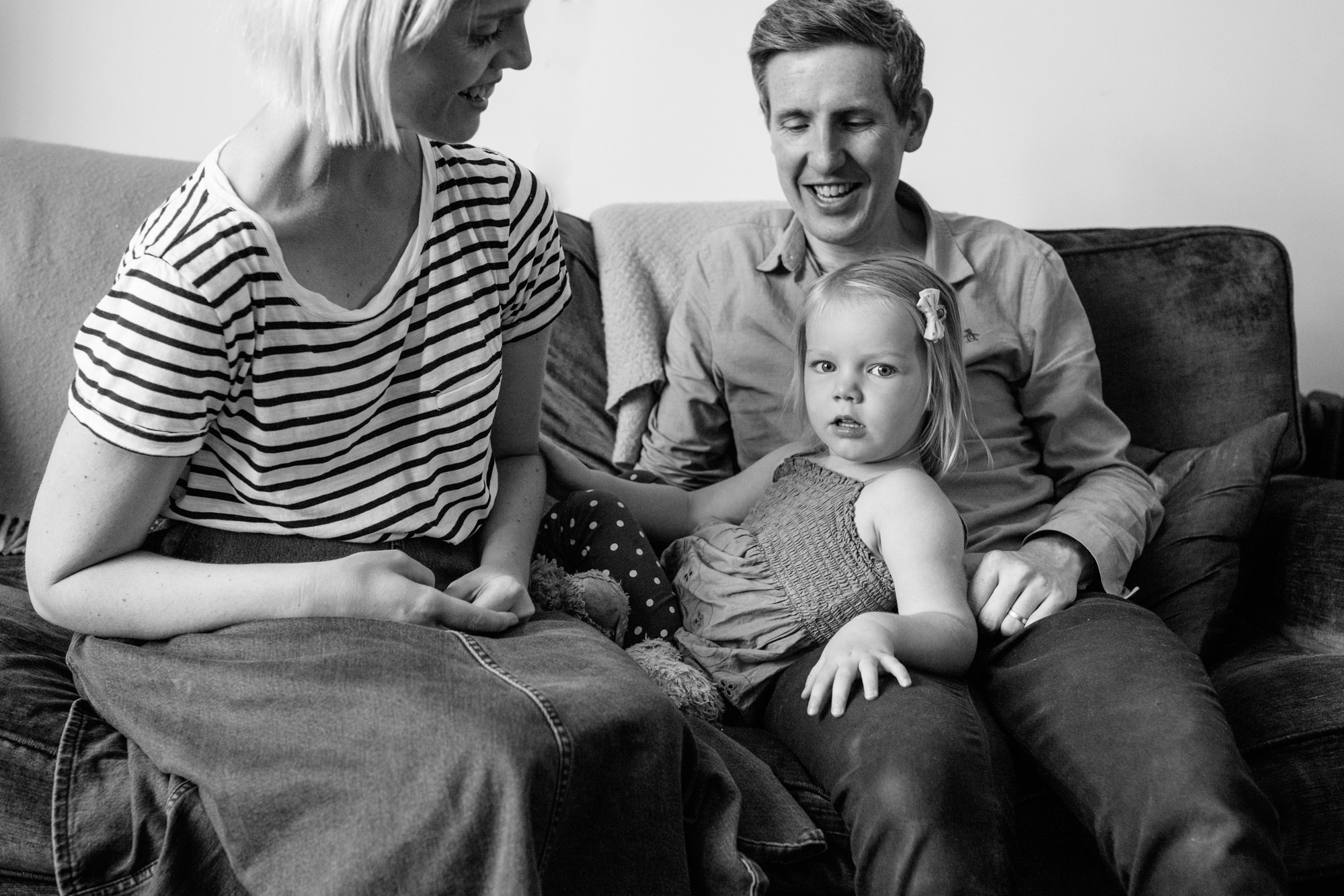 Family photographs at home in Stoke Newington, London London Children Photography 