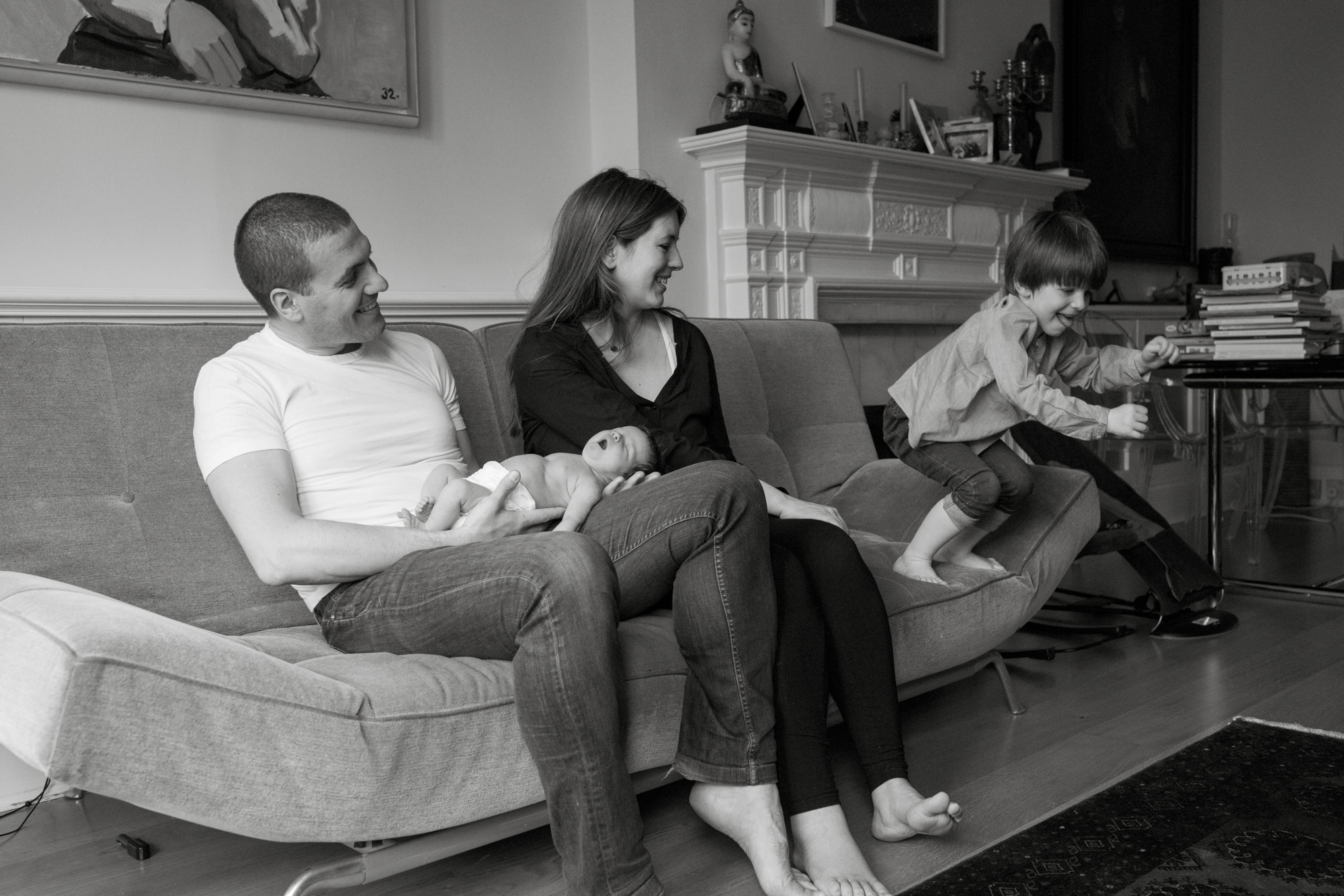 Newborn baby & family portraits, Marylebone, London London Children Photography 