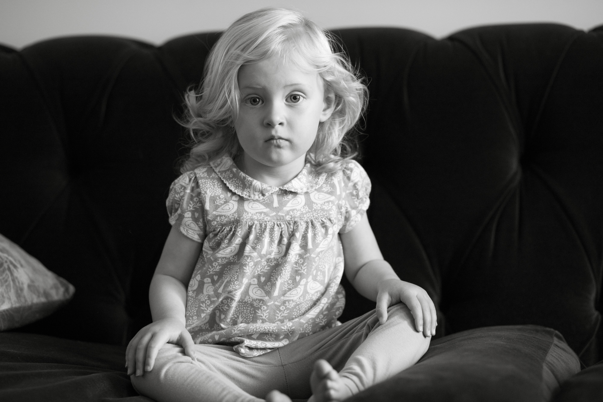 Black and white child portrait photography London London Children Photography 