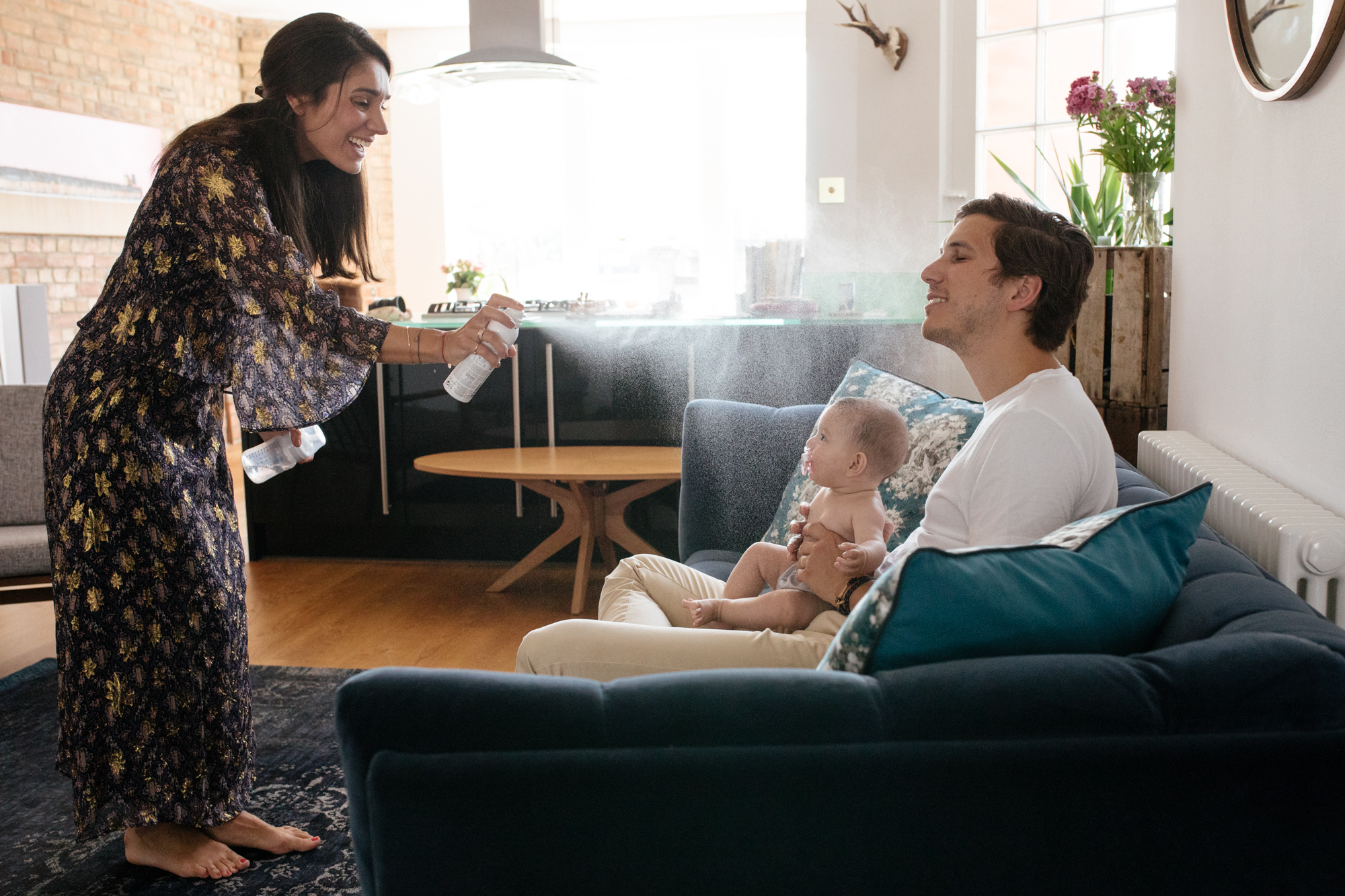 Baby & family portrait photographer, Fulham, London. London Children Photography 