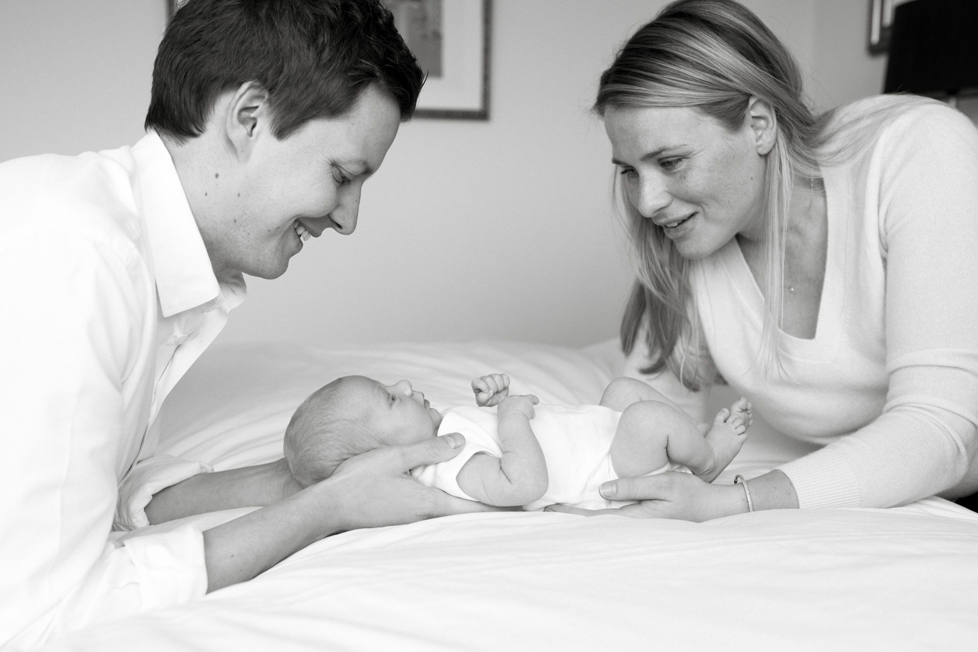 Newborn baby photographer; natural photography at home in London London Children Photography 