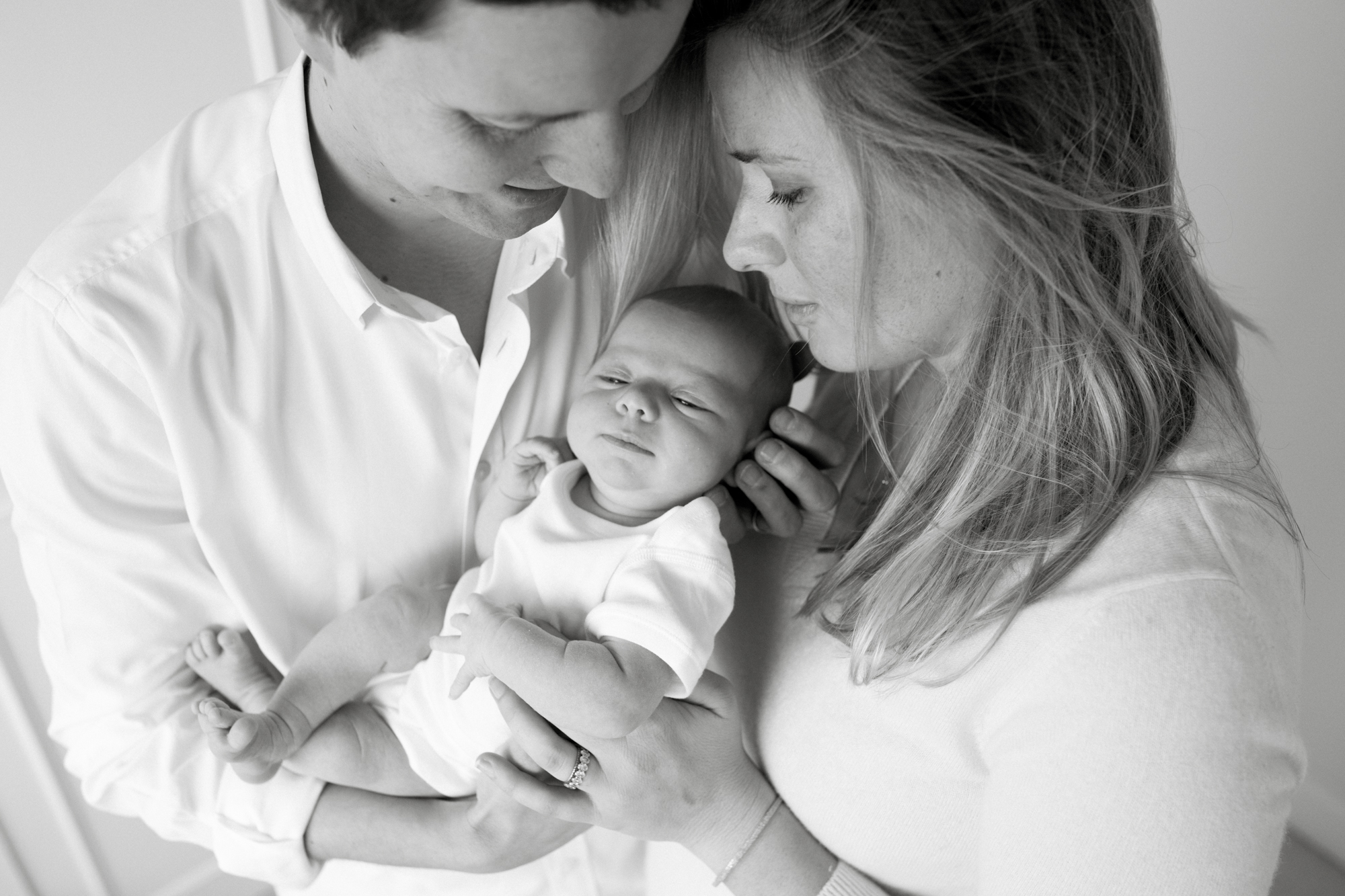 Newborn baby photographer; natural photography at home in London London Children Photography 