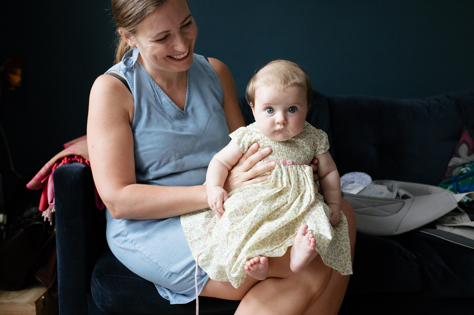 Family portrait photography at home in London London Children Photography 
