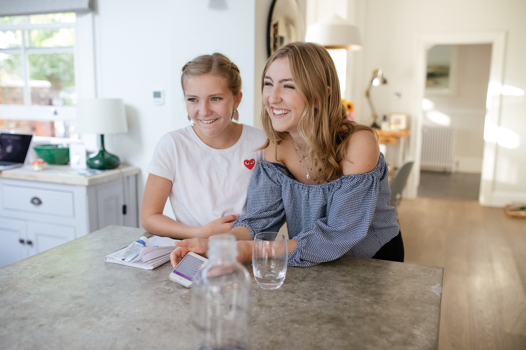Portraits of teenagers at home in London London Children Photography 