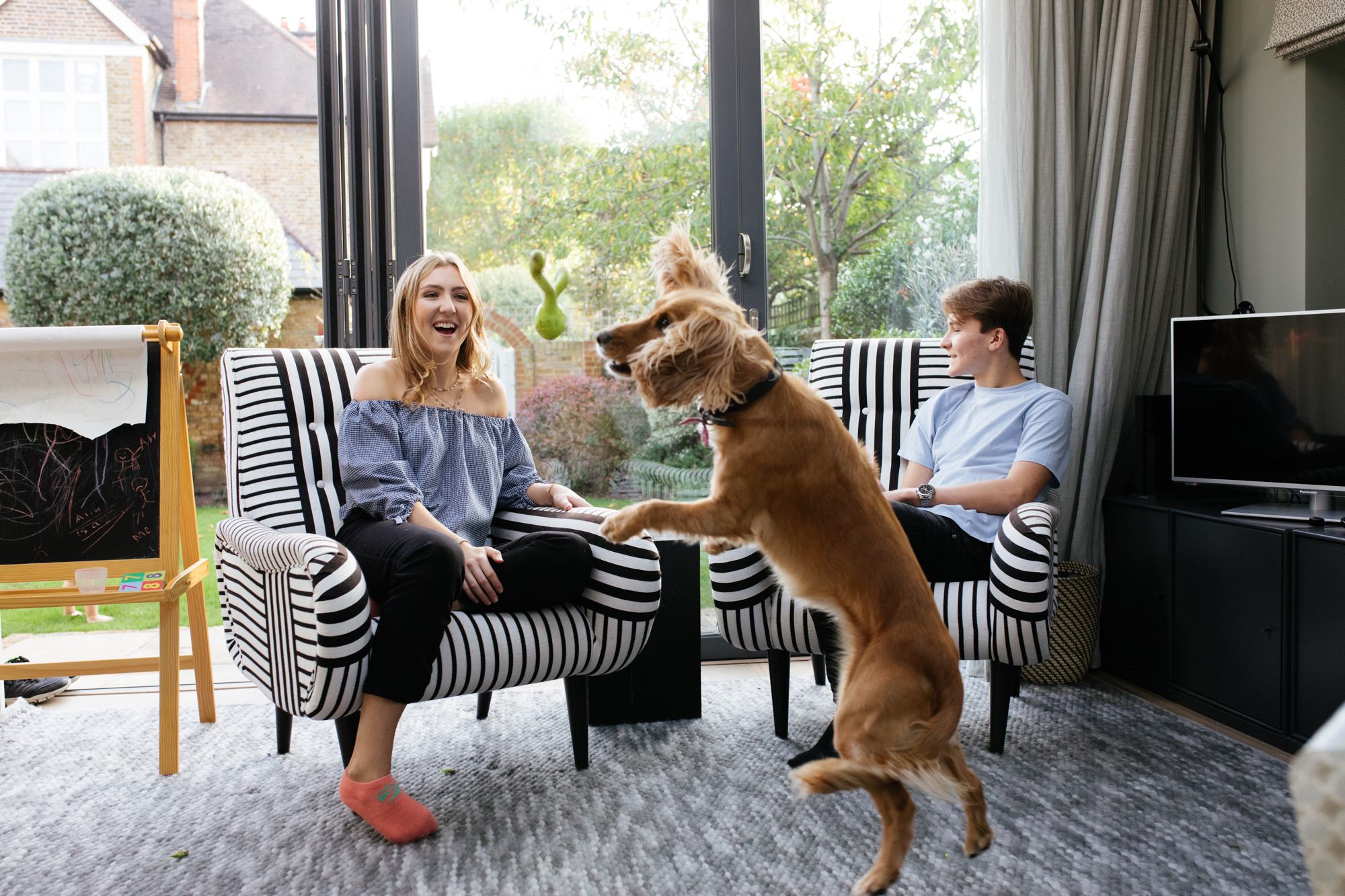 Portraits of teenagers at home in London London Children Photography 