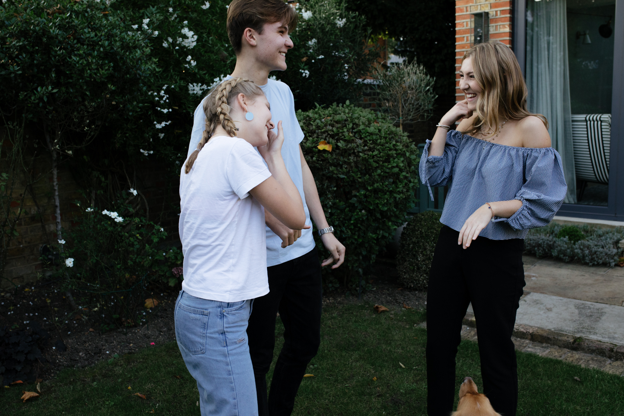 Portraits of teenagers at home in London London Children Photography 