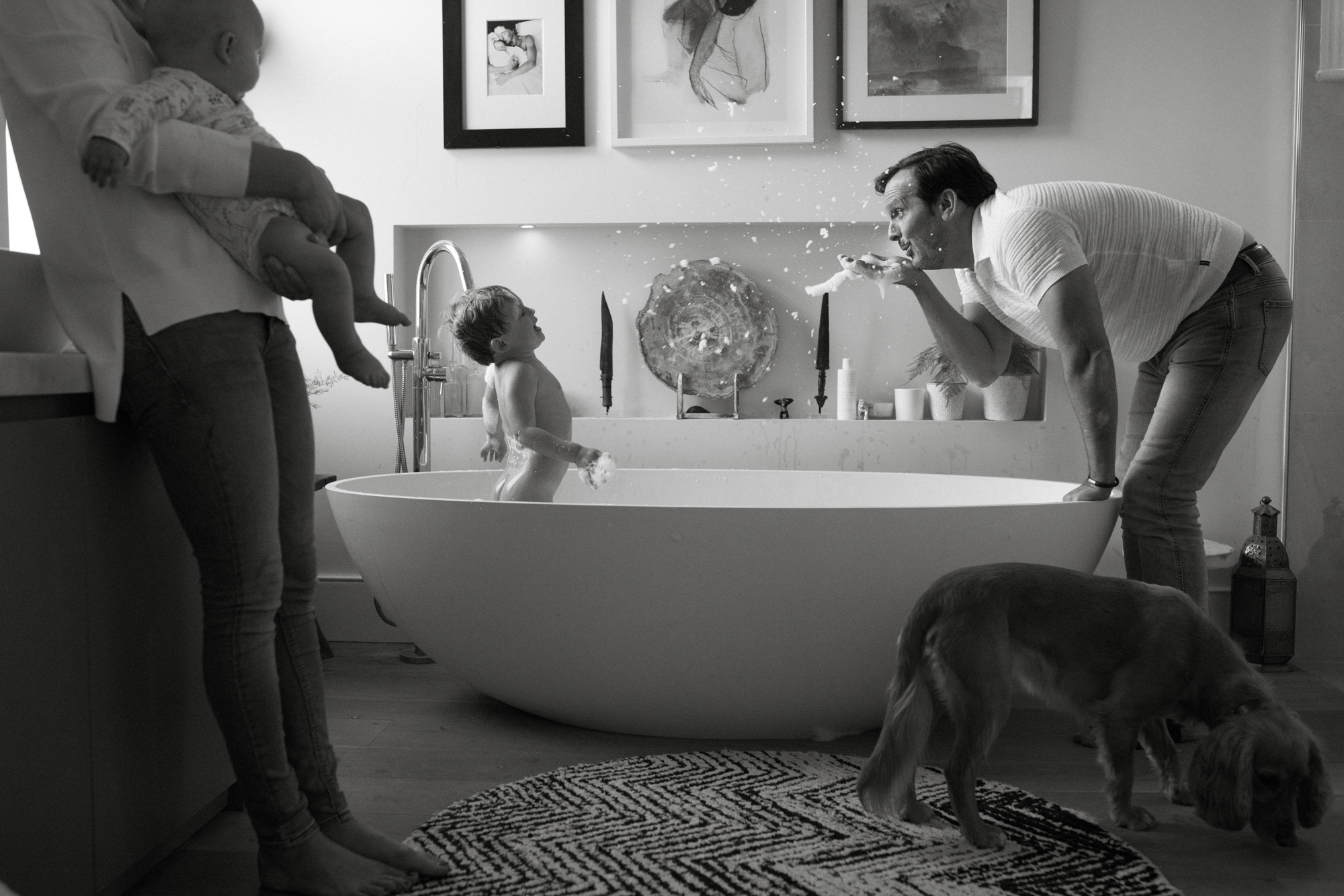 Family lifestyle photography at home, London London Children Photography 