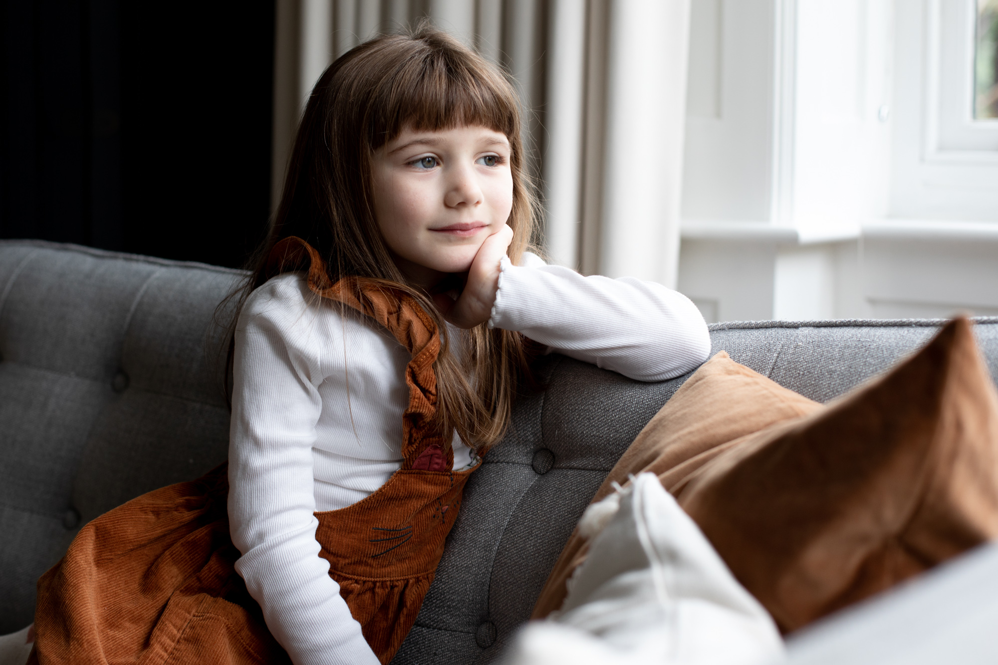 Autumn family portrait photography in Notting Hill Gate, London London Children Photography 