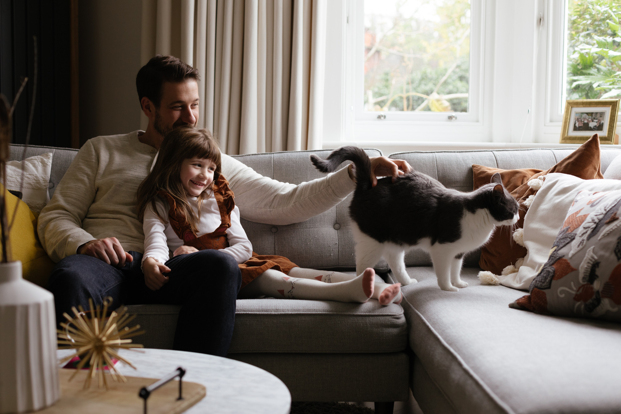 Autumn family portrait photography in Notting Hill Gate, London London Children Photography 