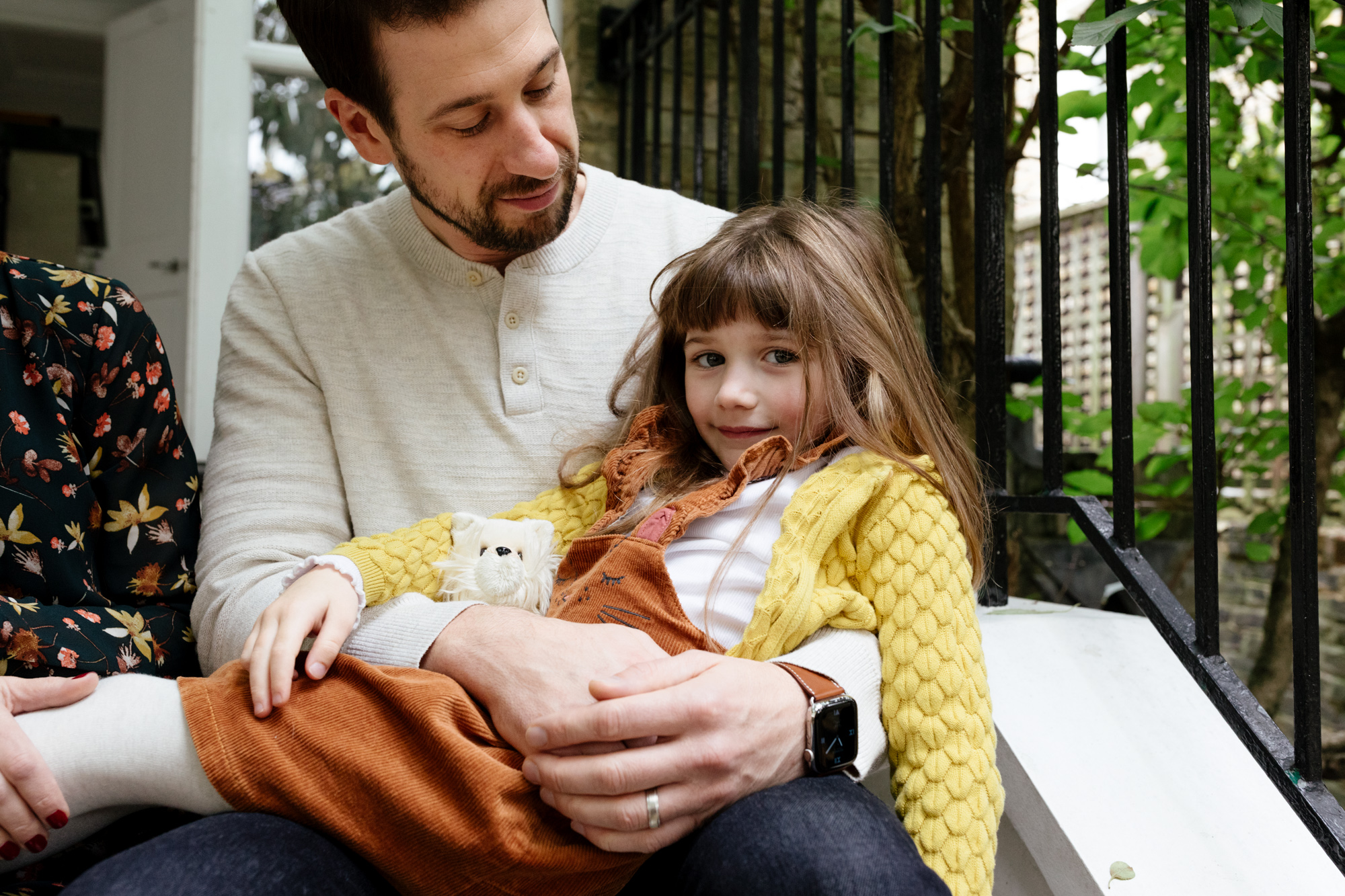 Autumn family portrait photography in Notting Hill Gate, London London Children Photography 