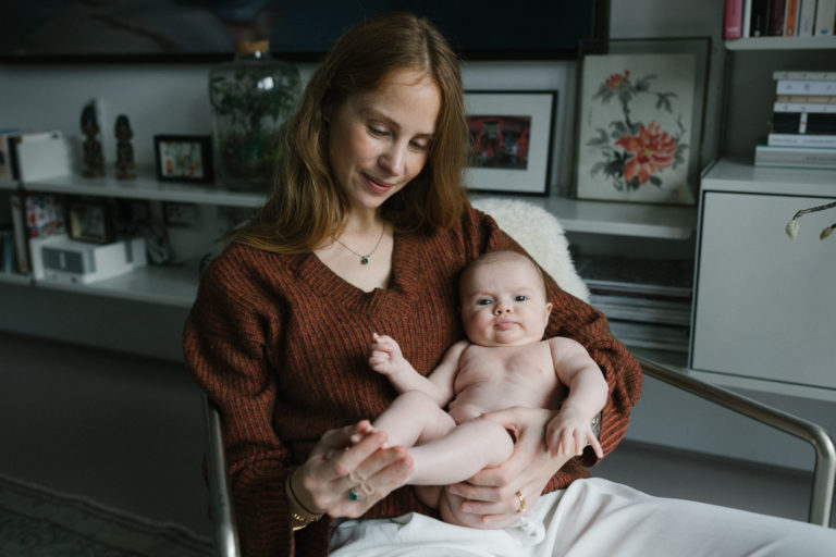 Mother and baby portrait photographer London