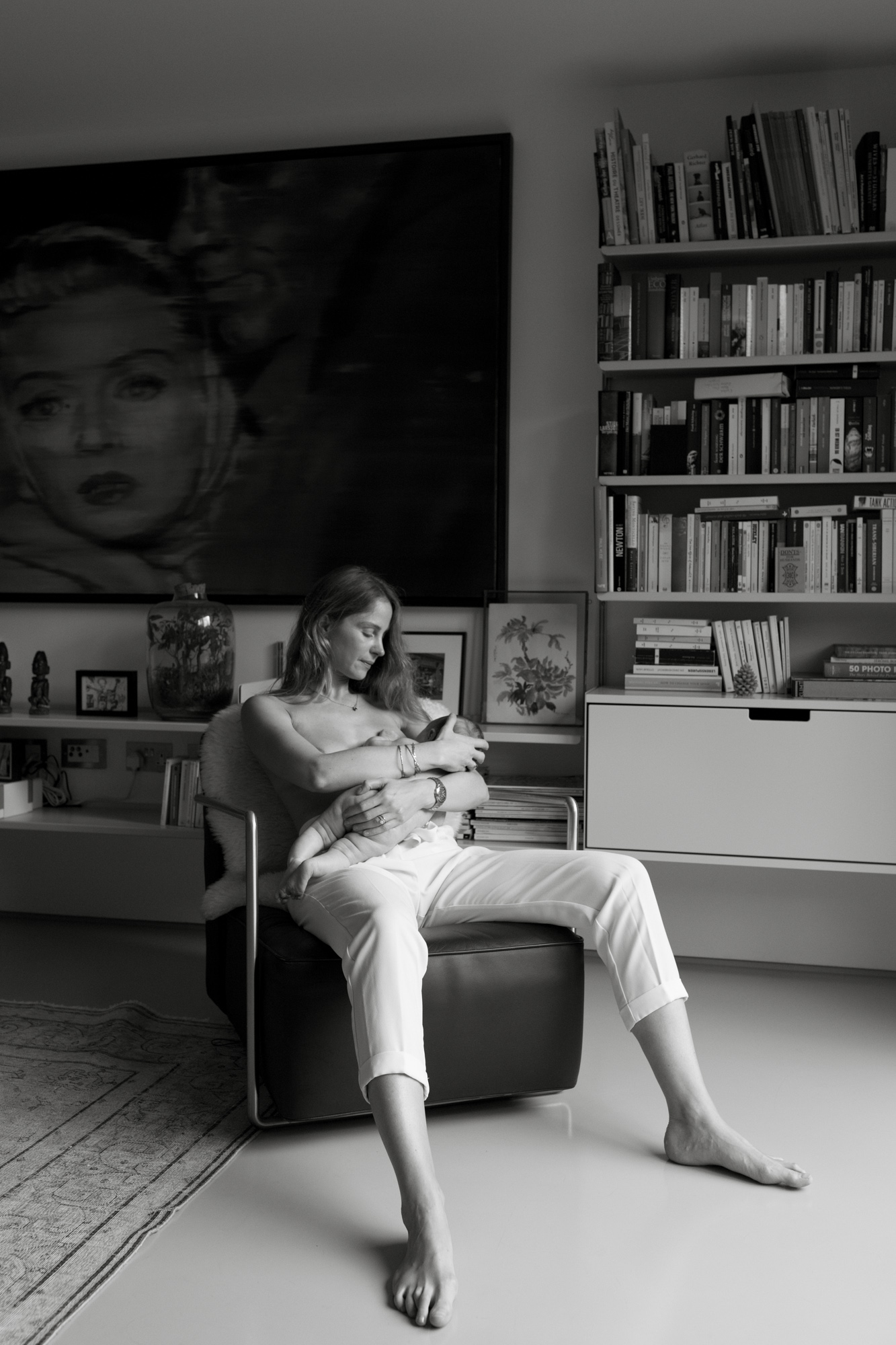 Mother and baby portrait photographer London London Children Photography 