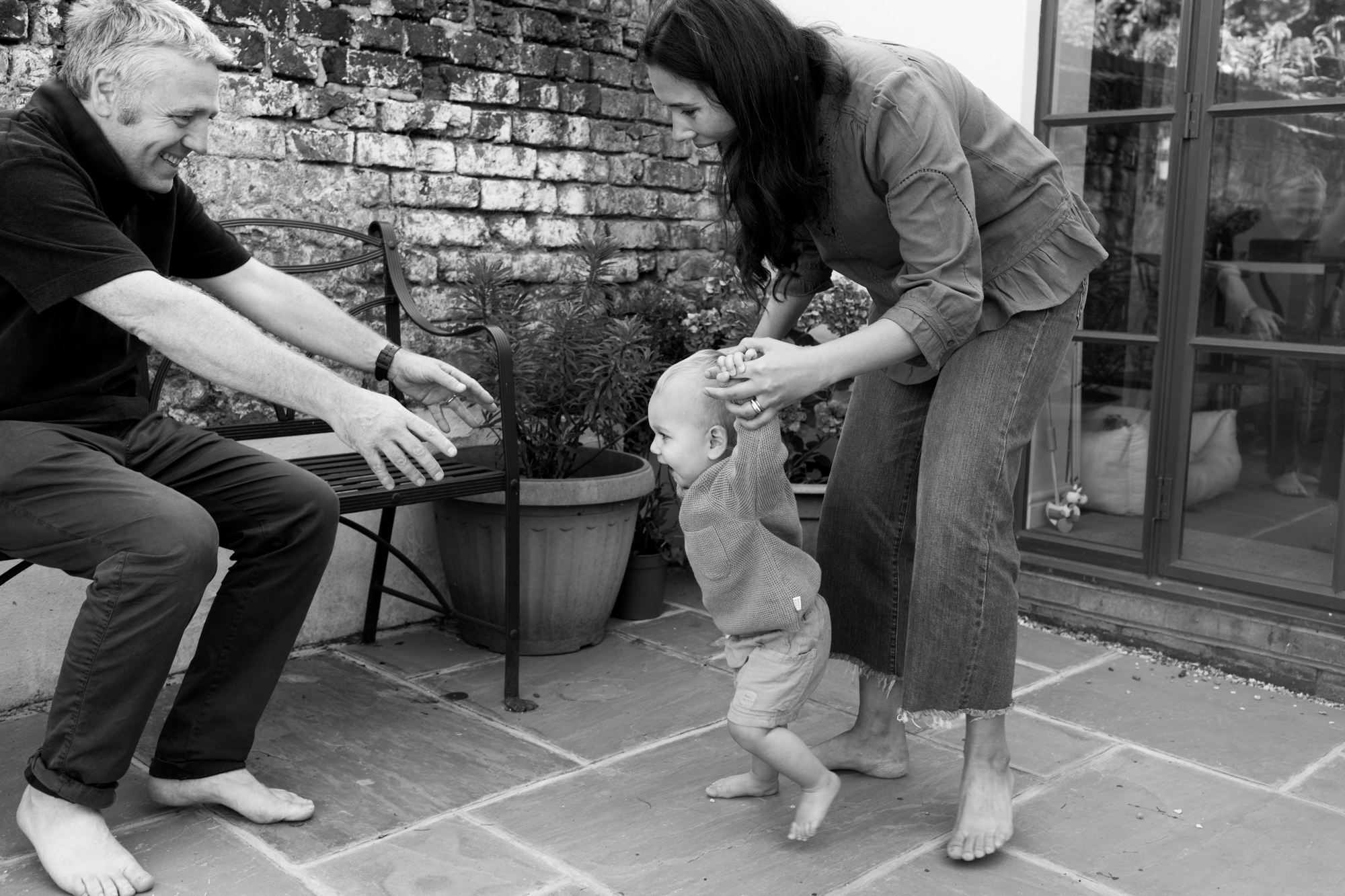 Natural light family portrait photographer, London London Children Photography 