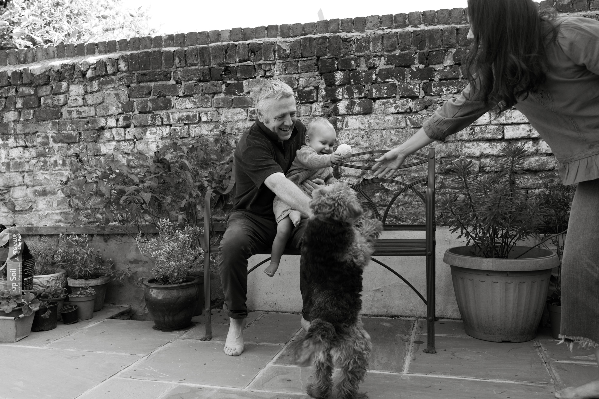 Natural light family portrait photographer, London London Children Photography 