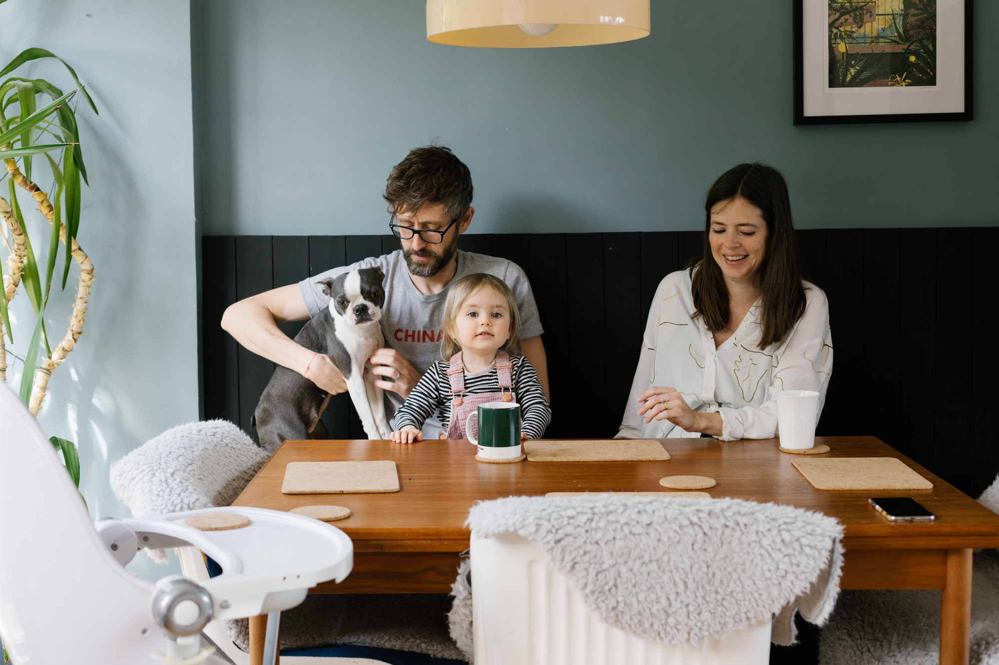 Portraits at home  with London family photographer Thea Courtney London Children Photography 
