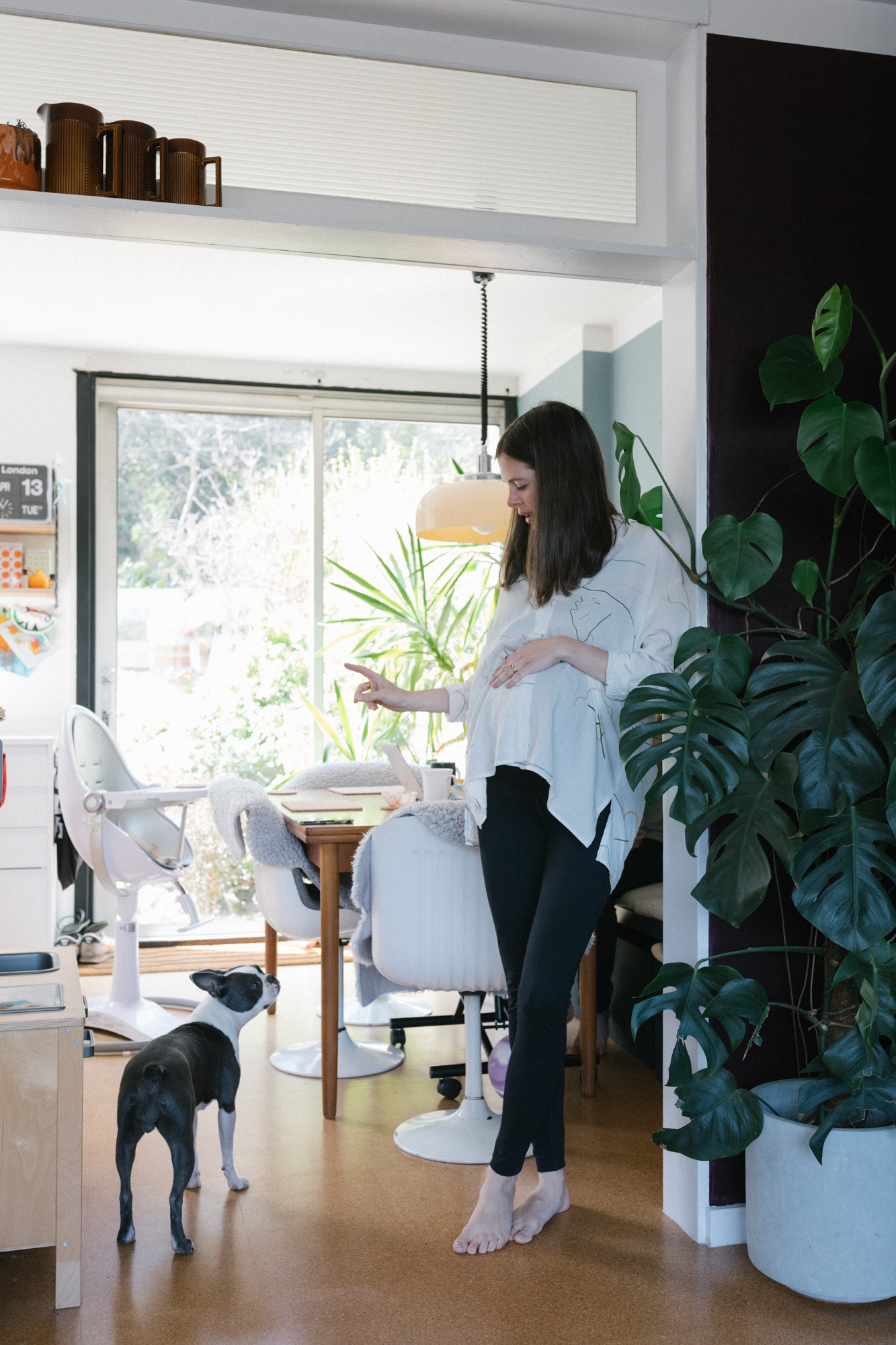 Portraits at home  with London family photographer Thea Courtney London Children Photography 