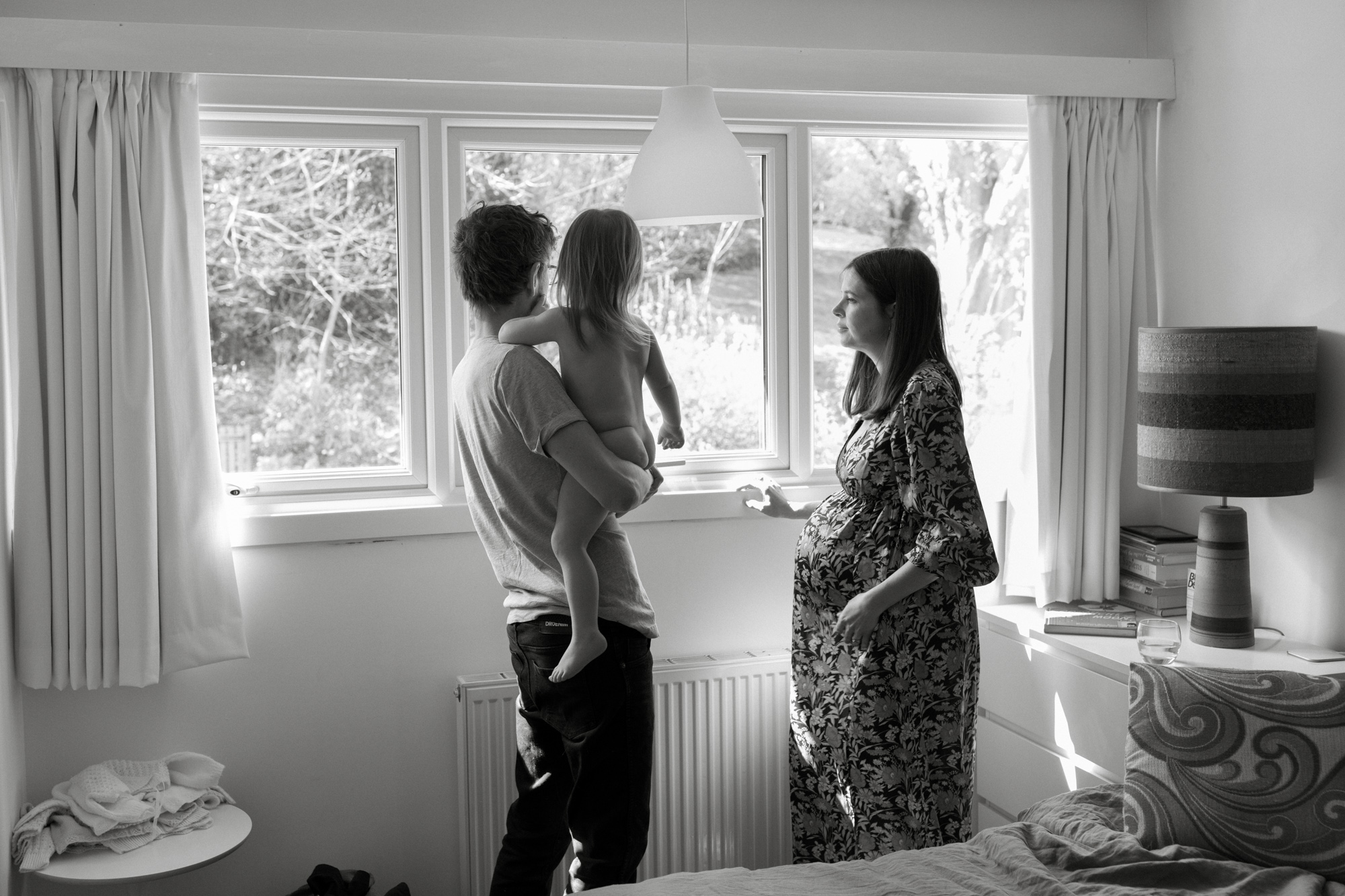 Portraits at home  with London family photographer Thea Courtney London Children Photography 