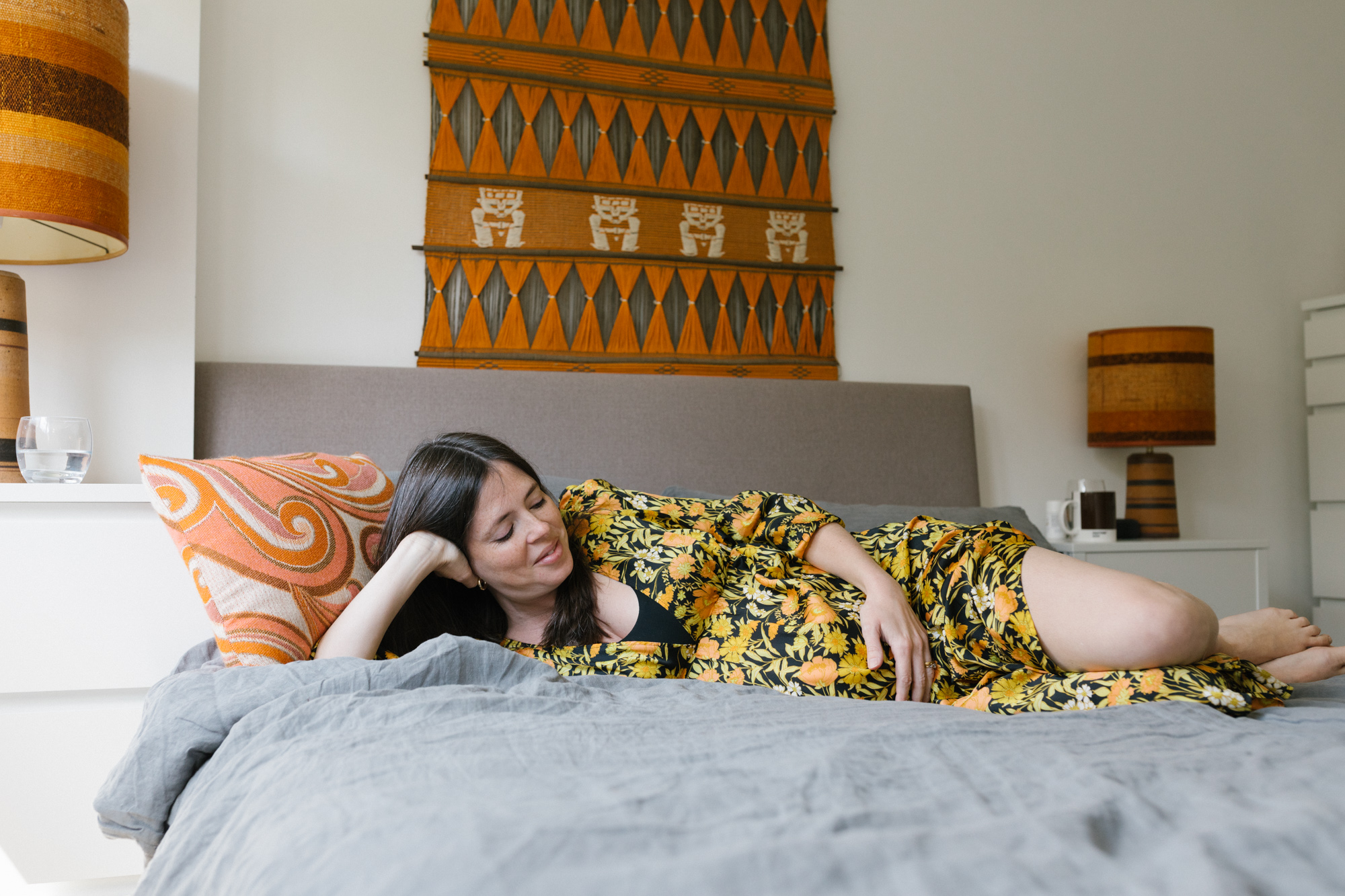 Portraits at home  with London family photographer Thea Courtney London Children Photography 