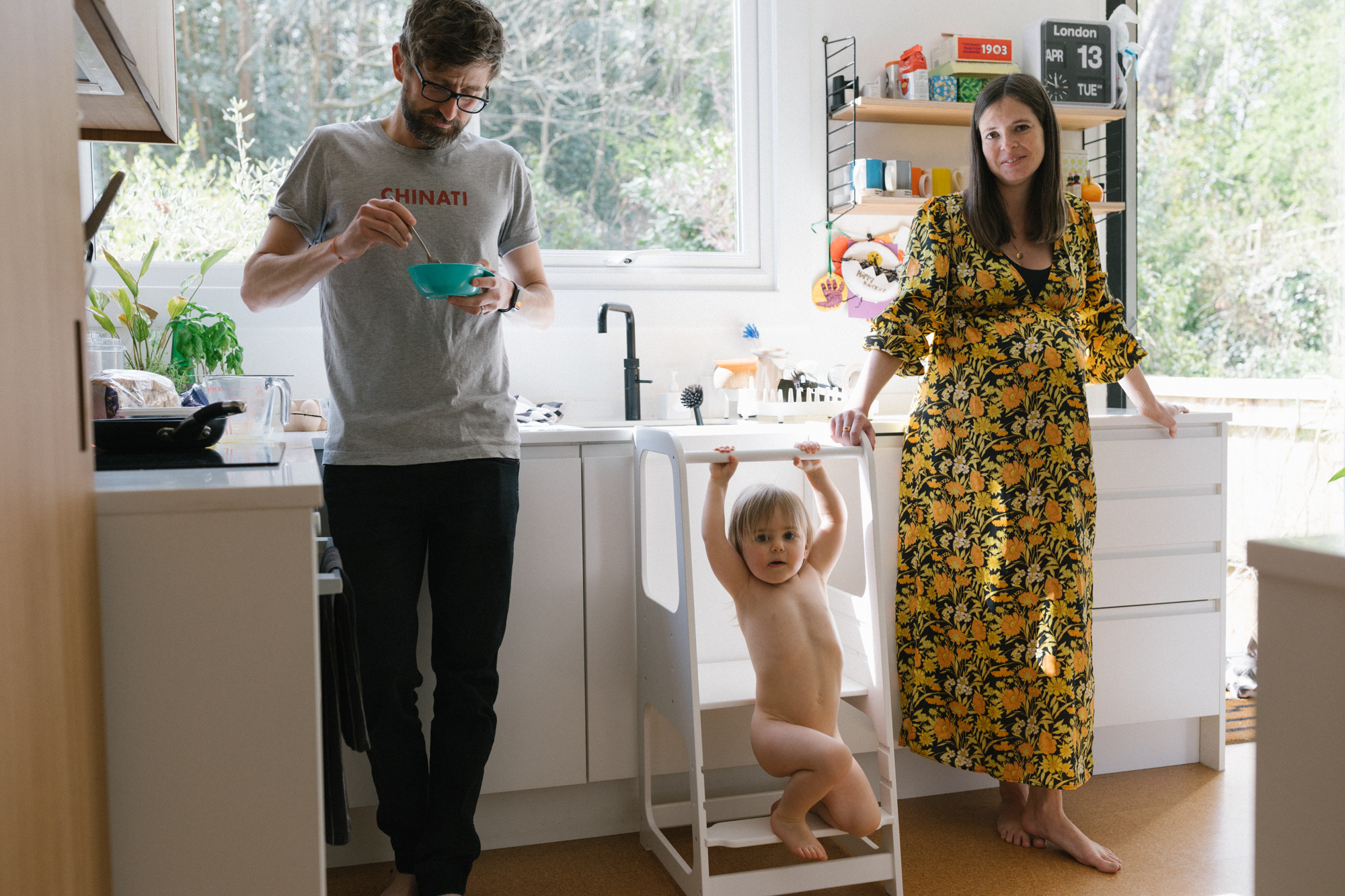 Portraits at home  with London family photographer Thea Courtney London Children Photography 