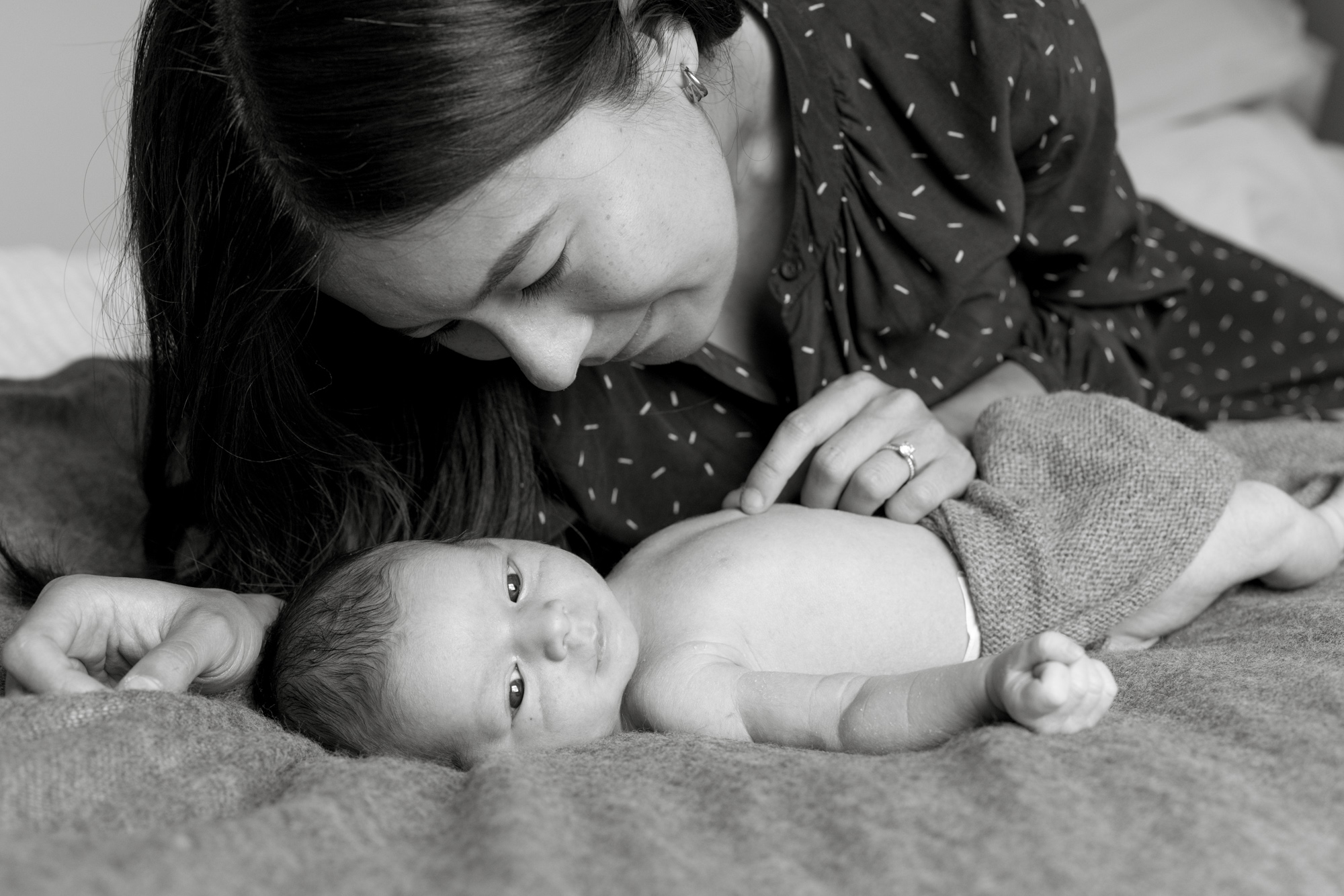 Natural newborn baby portrait photography London London Children Photography 