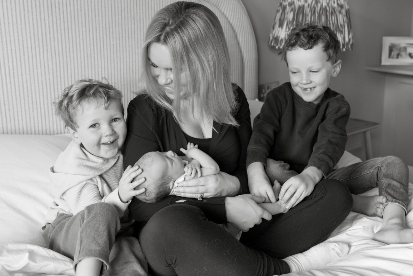 Newborn baby and family photographer London London Children Photography 