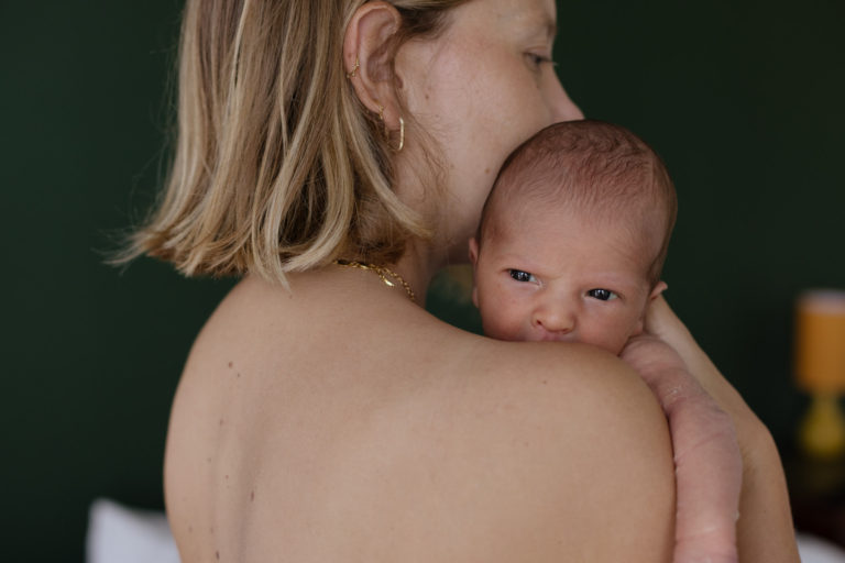Newborn baby photography at home, London